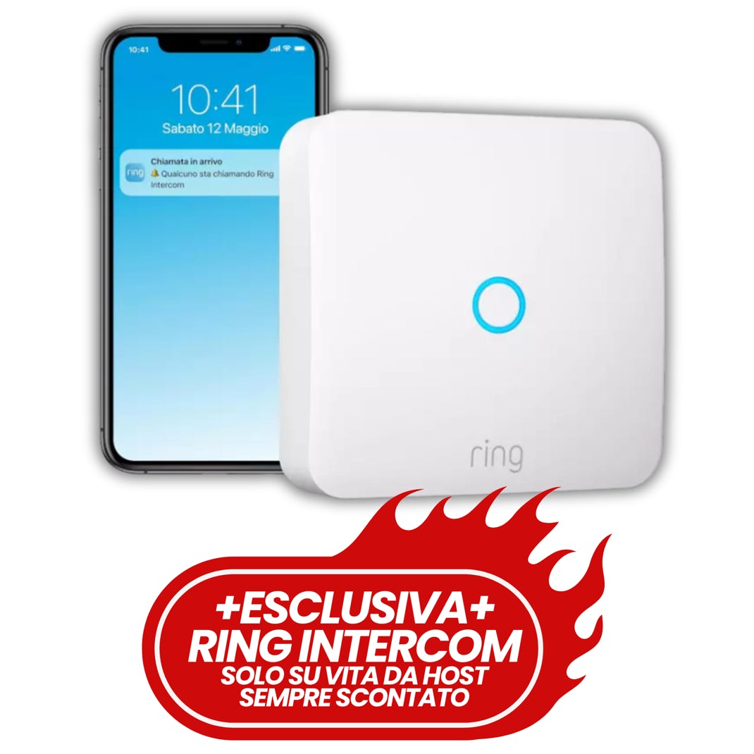 Ring intercom, il gadget di amazon per domotizzare il tuo citofono. indispensabile per le strutture come airbnb, affitti camere, b&b, agriturismo, appartamenti vacanze. Semplice da usare sempre scontato grazie agli sconti esclusivi che possiamo offriere unicamente passando da Vita da host. Self check in, de visu, stop key box, divieto keybox, keybox firene, roma, italia, divieto check in, 
