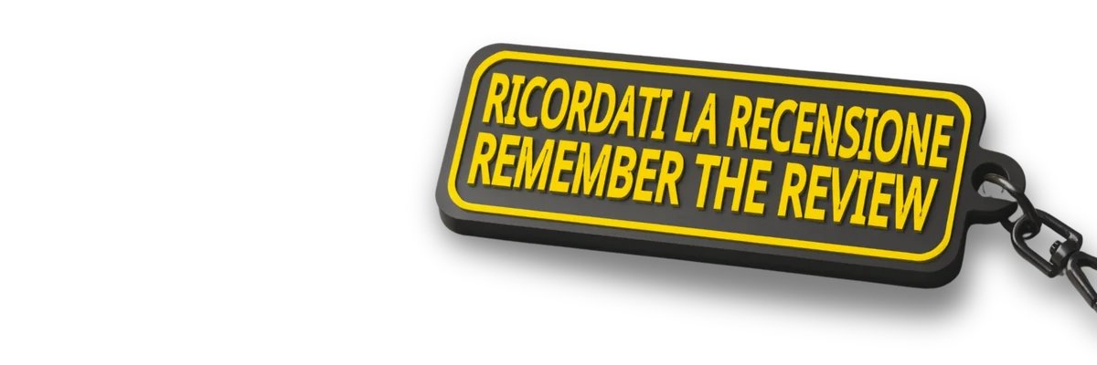 Portachiavi ironico Vita da Host — Ricordati la recensione / Remember the review