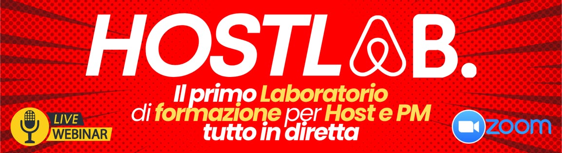 Impara a gestire affitti brevi con lezioni live tenute da veri professionisti. Niente video registrati, solo formazione pratica, low cost e interattiva per host e property manager.