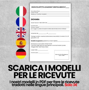 scarica ricevute affitti brevi pdf